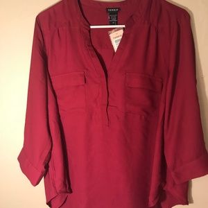 Torrid Georgette Pullover Blouse